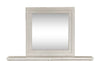 Liberty Modern Farmhouse Mirror in White image