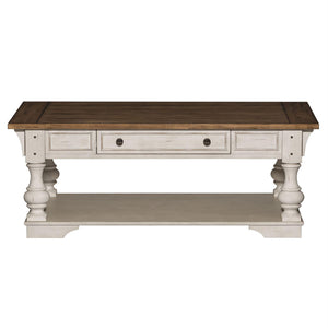 Liberty Morgan Creek Cocktail Table in Antique White image