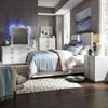 Mirage King Panel Bed, Dresser & Mirror, Chest, Night Stand image