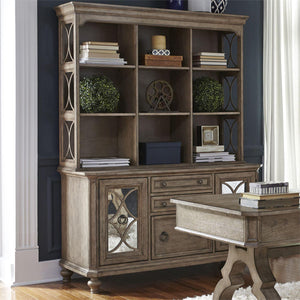 Simply Elegant Credenza & Hutch Set image