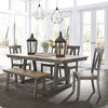 Lindsey Farm 6 Piece Trestle Table Set