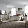 Big Valley King Panel Bed, Dresser & Mirror, Chest, Night Stand