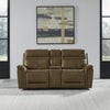 Cooper Loveseat w/Console P3 & ZG - Camel image