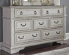 Liberty Furniture Abbey Park Drawer Dresser in Antique White image