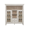 Liberty Furniture Heartland Display Cabinet in Antique White image