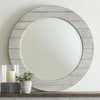 Liberty Furniture Heartland Round Mirror in Antique White image