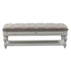 Liberty Magnolia Manor Bed Bench in Antique White image