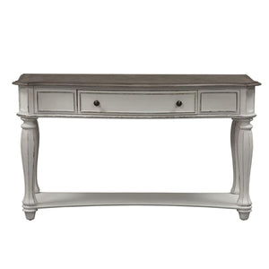 Liberty Magnolia Manor Sofa Table in Antique White image