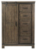 Liberty Thornwood Hills Sliding Door Chest in Rock Beaten Gray image