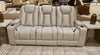Elevate Edges Reclining Sofa with Drop Down Table - Ashton Home Furniture (GA)