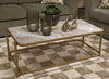 Manor Stone Coffee Table - Ashton Home Furniture (GA)