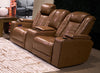 Gruaro Power Reclining Loveseat with Console - Ashton Home Furniture (GA)