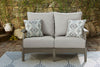 Visola Outdoor Loveseat and Coffee Table