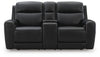 5Z-Relaxation Power Reclining Loveseat with Console