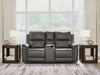Bleckley Power Reclining Loveseat with Console