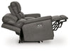 Bleckley Power Reclining Loveseat with Console