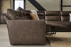 ModZ Power Reclining Sectional with Audio Consoles