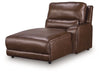 DeepWakes Power Reclining Sectional with Chaise
