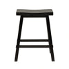 Creations 24 Inch Sawhorse Counter Stool - Black (RTA) image