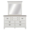 Allyson Park King California Panel Bed, Dresser & Mirror, Chest image
