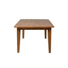 Hearthstone Rectangular Leg Table in Rustic Oak Finish image
