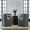 Accent Dining Accent Dining Chair w/ Casters - Sapphire image