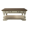 Morgan Creek Cocktail Table in Antique White image
