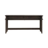 Paradise Valley Console Bar Table in Saddle Brown image
