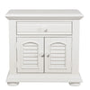 Summer House 1 Drawer Nightstand in Oyster White image