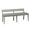 Farmhouse Reimagined Upholstered Bench (RTA) in Antique White image