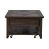 Paradise Valley Rectangular Cocktail Table in Saddle Brown image