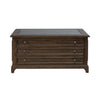 Arden Road Square Collector Cocktail Table in Satin Cherry image
