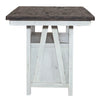 Farmhouse Gathering Table in White/Oak image
