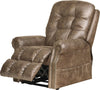 Catnapper Furniture Ramsey Power Lift Lay Flat Recliner w/ Heat & Massage in Silt
