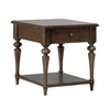 Arden Road Drawer End Table in Satin Cherry image
