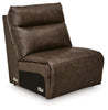 ModZ Power Reclining Sectional with Audio Console