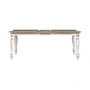 Whitney Rectangular Leg Table in Weathered Gray image
