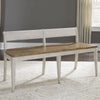 Farmhouse Reimagined Bench (RTA) in Antique White image