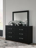 Maeling Dresser and Mirror