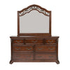 Messina Estates Poster Bed, Dresser & Mirror, Night Stand image