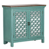 Kensington 2 Door Accent Cabinet in Turquoise image