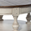 Morgan Creek Cocktail Table in Antique White image