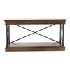 Tribeca Rectangular Sofa Table in Cordovian Brown image