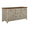 Farmhouse Reimagined Door Credenza in Antique White image