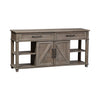 Parkland Falls Sofa Table in Weathered Taupe image