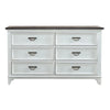 Allyson Park Drawer Dresser in White image