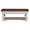 Morgan Creek Cocktail Table in Antique White image
