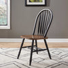 Carolina Crossing Windsor Side Chair- Black image