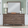 Hickory Grove Dresser & Mirror image