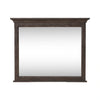 Paradise Valley Landscape Mirror in Saddle Brown image